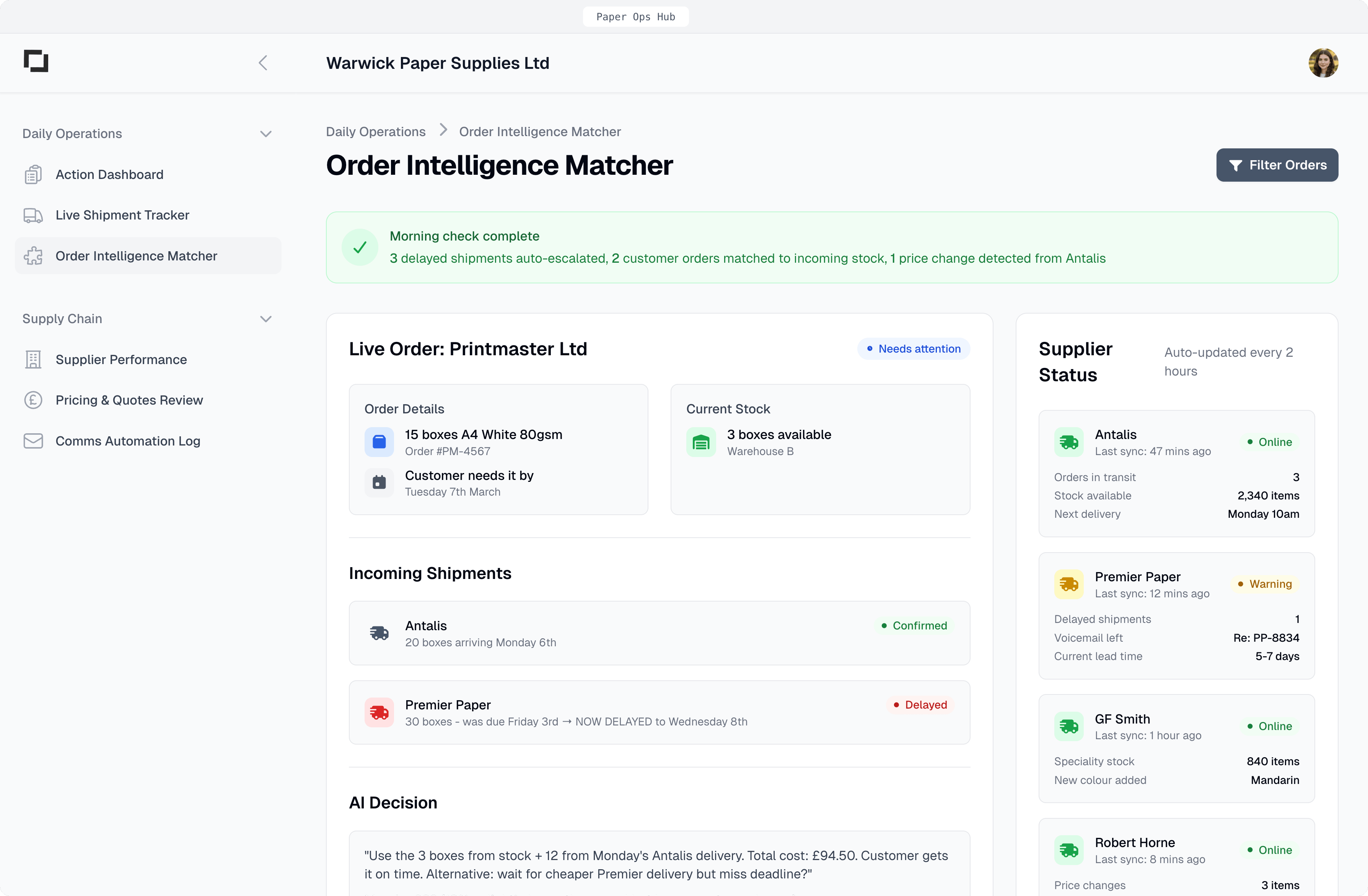 Automation journey paper mockup